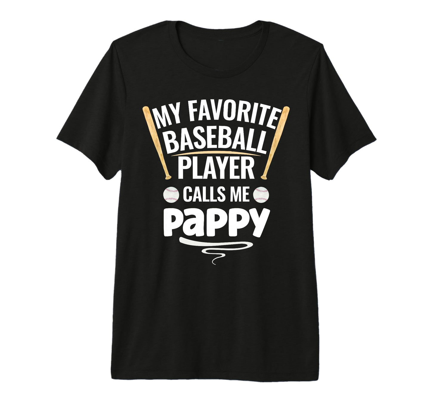 My Favorite Baseball Player Calls Me T-Shirt - Custom Art Print for Adults - T-Shirt, Sweatshirt, Hoodie