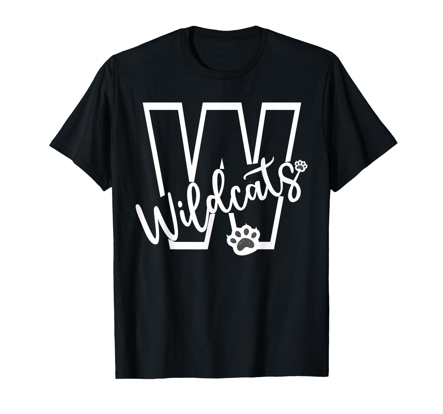 Wildcats School Sports Fan Team Spirit T-Shirt - Minimalist Print Unisex - T-Shirt, Sweatshirt, Hoodie