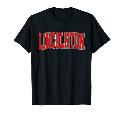 Lincolnton Nc North Carolina Varsity T-Shirt - Trendy Graphic for Adults - T-Shirt, Sweatshirt, Hoodie