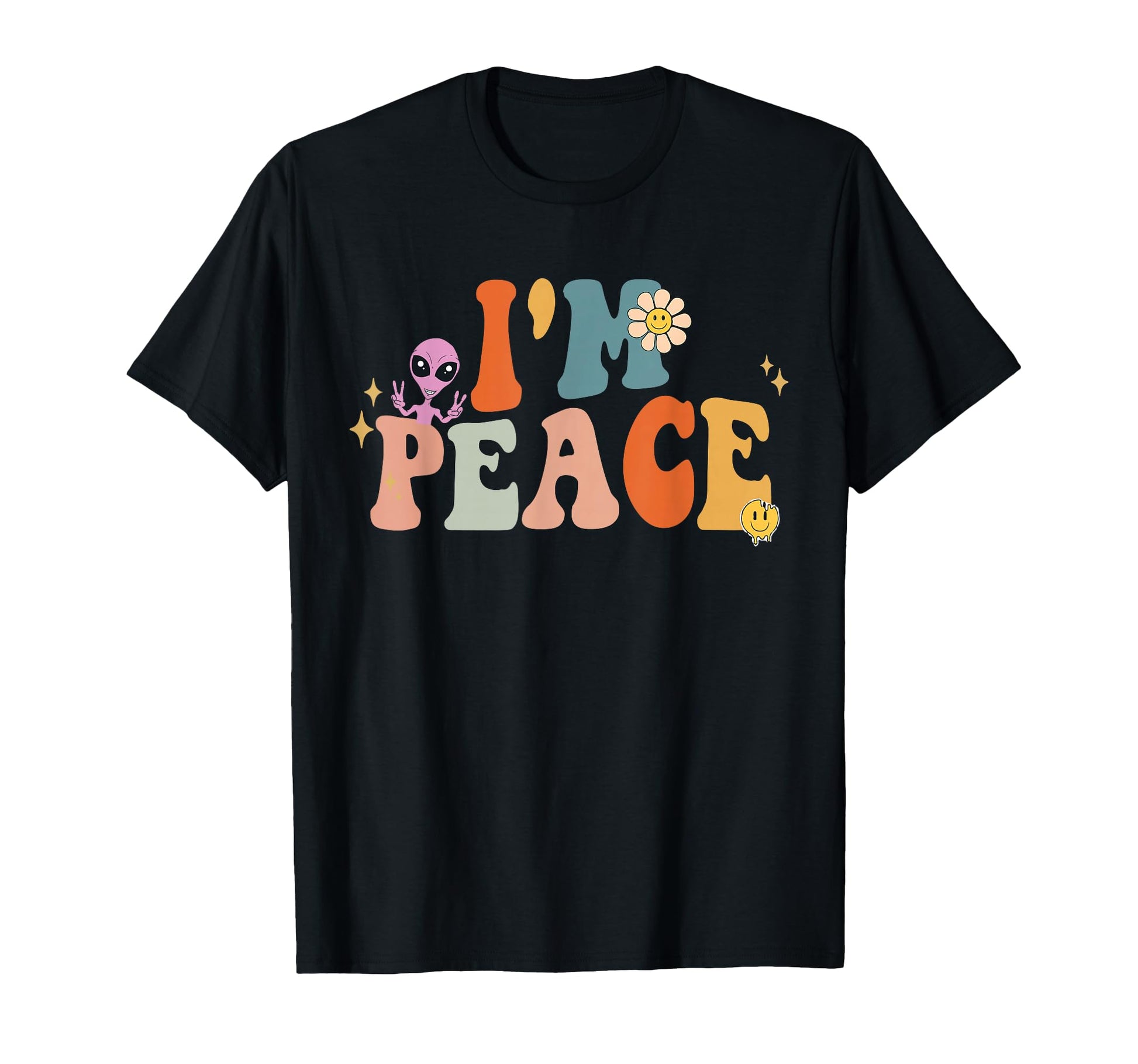I Come Peace Im Peace Groovy Matching T-Shirt - Streetwear Style Unisex - T-Shirt, Sweatshirt, Hoodie