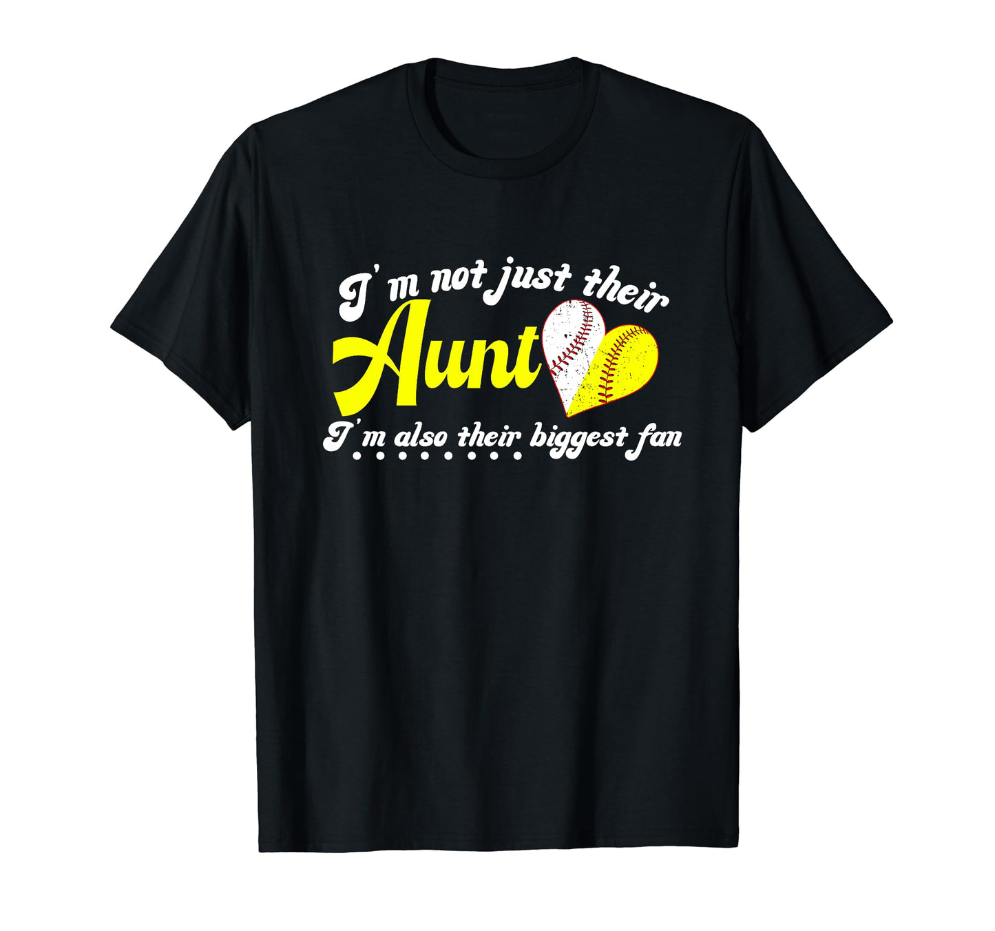 Their Biggest Fan Softball T-Shirt - Casual Everyday Wear Men Women - T-Shirt, Sweatshirt, Hoodie