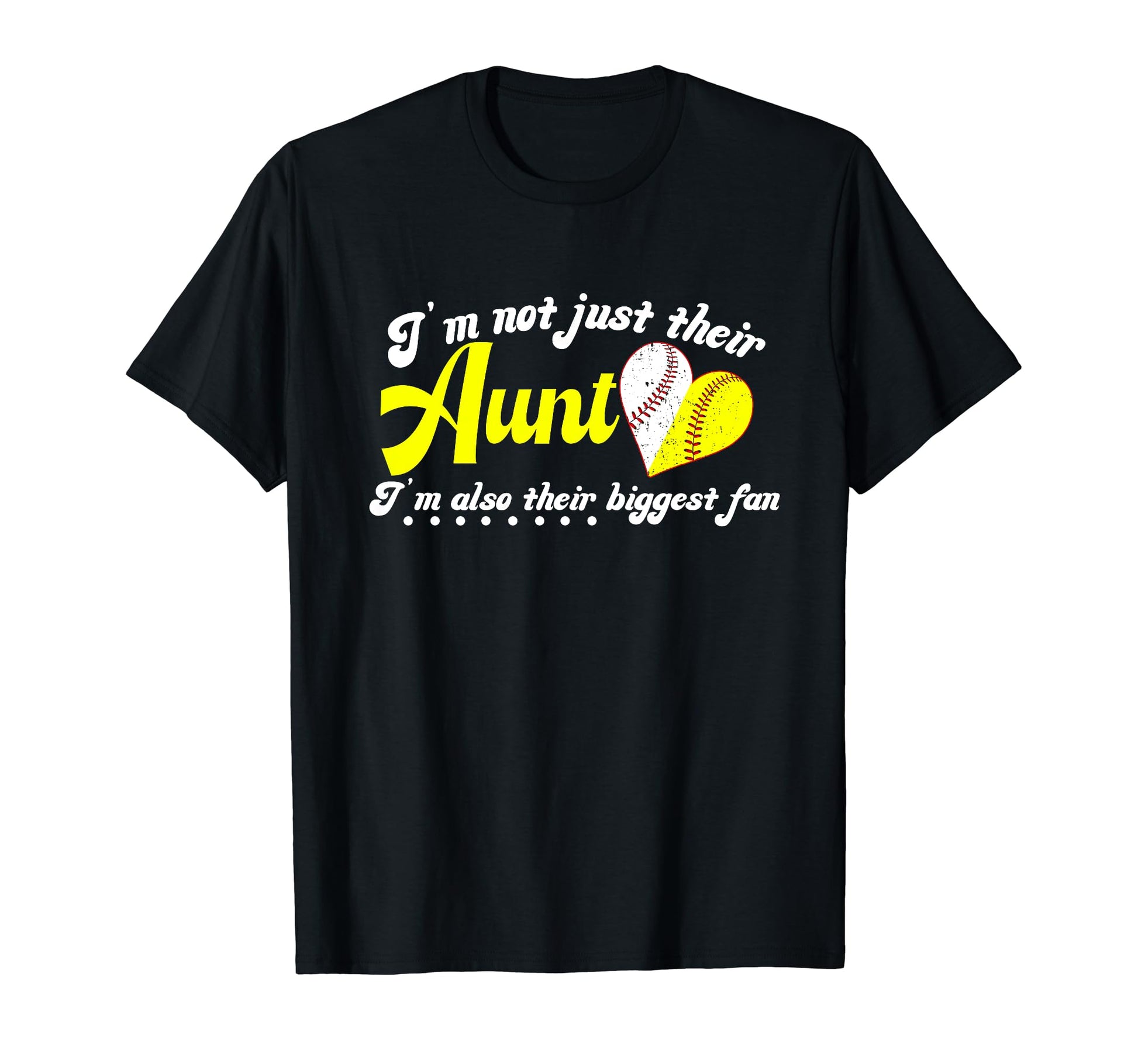 Their Biggest Fan Softball T-Shirt - Casual Everyday Wear Men Women - T-Shirt, Sweatshirt, Hoodie