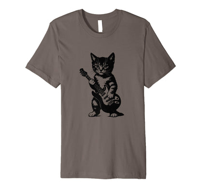 Punk Rock Y2K Kitten 90S Grunge T-Shirt - Custom Art Print Unisex - T-Shirt, Sweatshirt, Hoodie