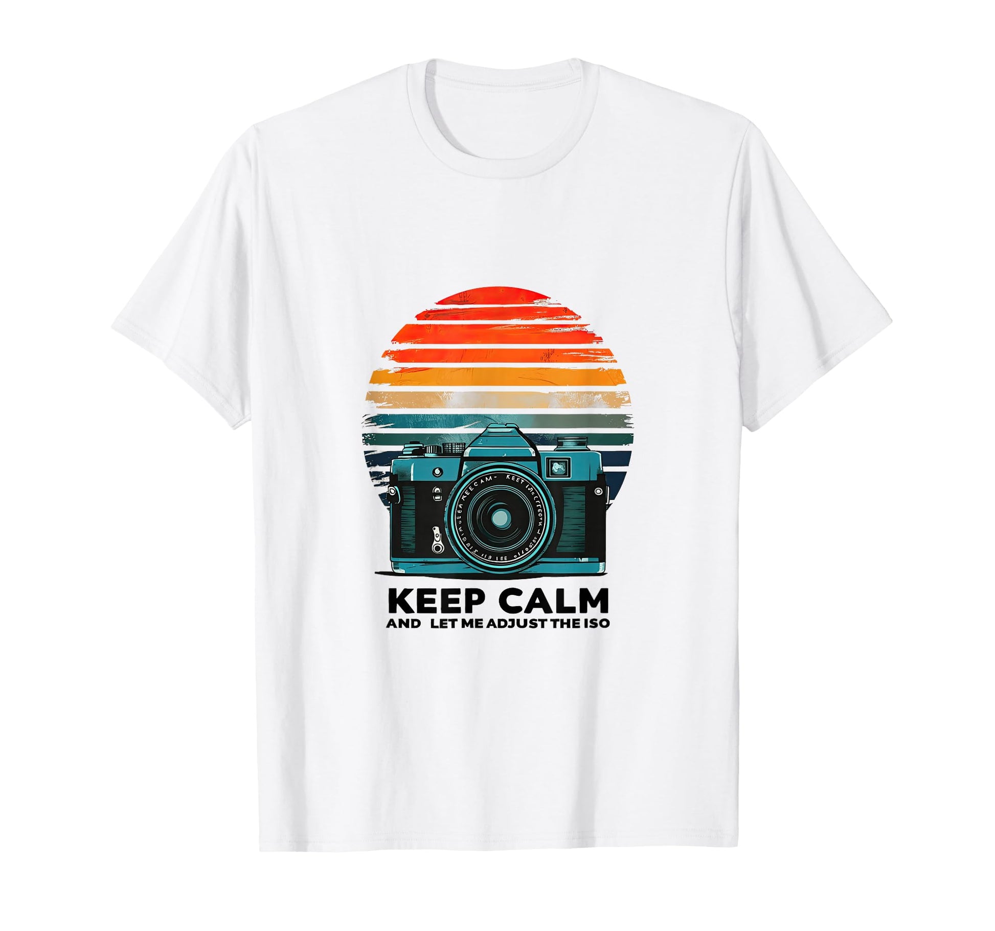Keep Calm And Let Me Adjust Iso T-Shirt - Minimalist Print Men Women - T-Shirt, Sweatshirt, Hoodie