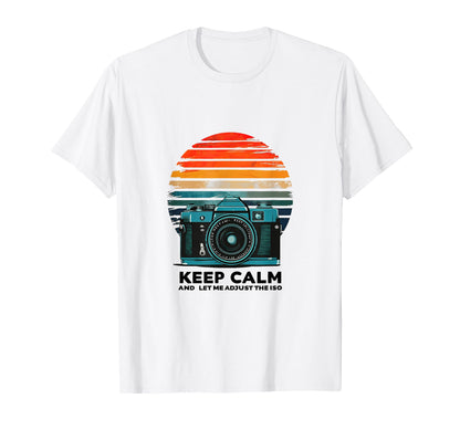 Keep Calm And Let Me Adjust Iso T-Shirt - Minimalist Print Men Women - T-Shirt, Sweatshirt, Hoodie