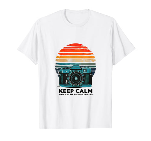 Keep Calm And Let Me Adjust Iso T-Shirt - Minimalist Print Men Women - T-Shirt, Sweatshirt, Hoodie