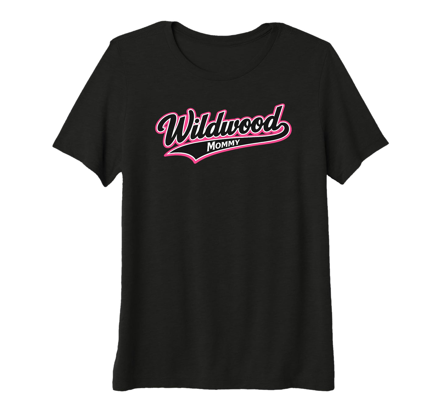 Womens Wildwood Mommy Baseball T-Shirt - Streetwear Style for Adults - T-Shirt, Sweatshirt, Hoodie