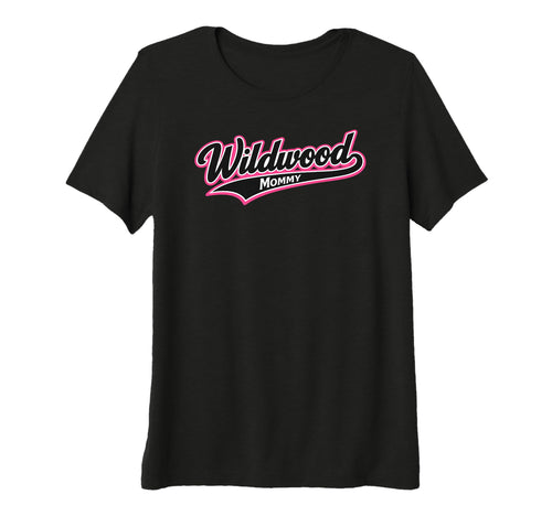 Womens Wildwood Mommy Baseball T-Shirt - Streetwear Style for Adults - T-Shirt, Sweatshirt, Hoodie