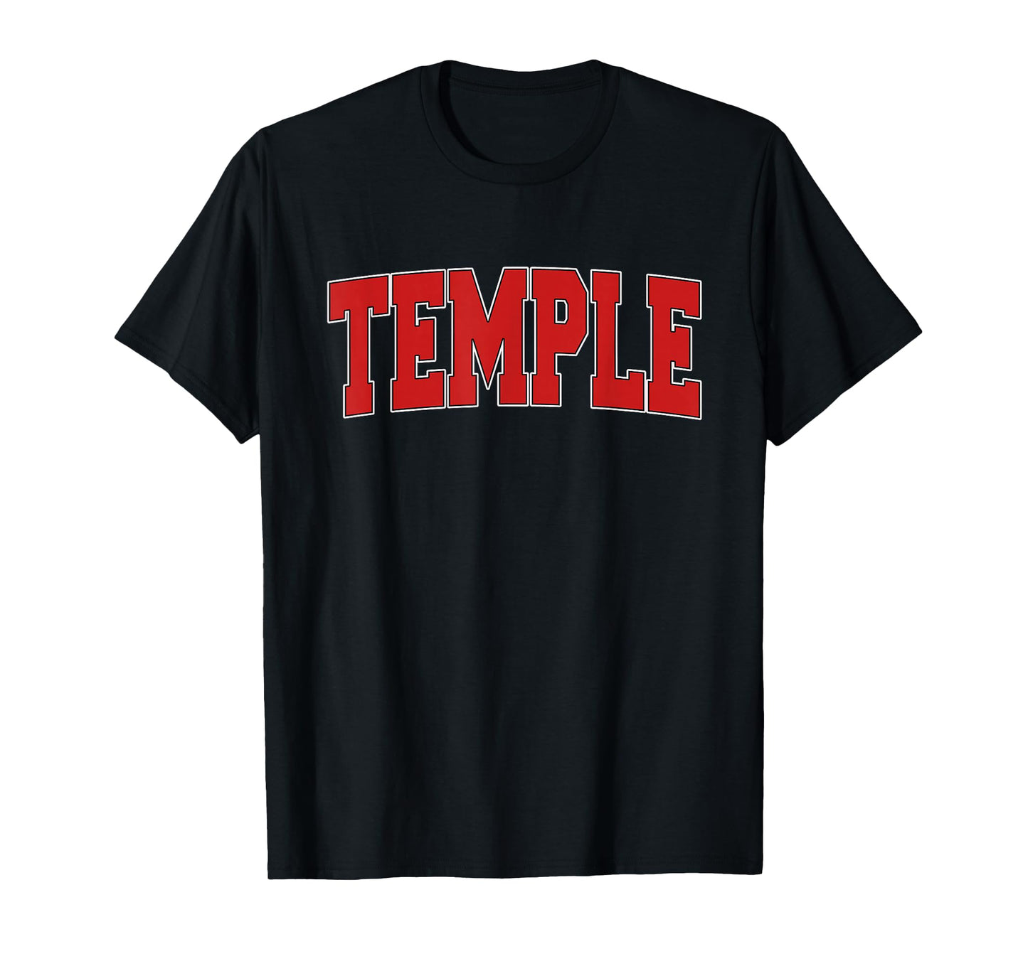 Temple Tx Texas Varsity Usa Sports T-Shirt - Novelty Apparel for Adults - T-Shirt, Sweatshirt, Hoodie