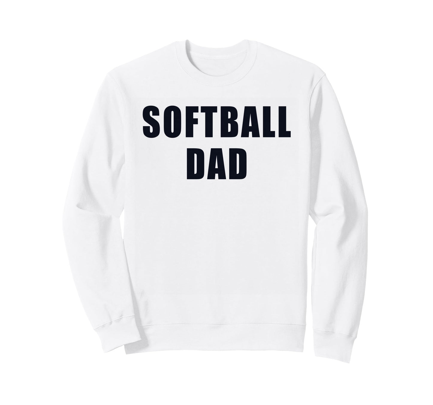 Funny Softball Dad Fastpitch Game Day Sweatshirt - Streetwear Style Unisex - T-Shirt, Sweatshirt, Hoodie