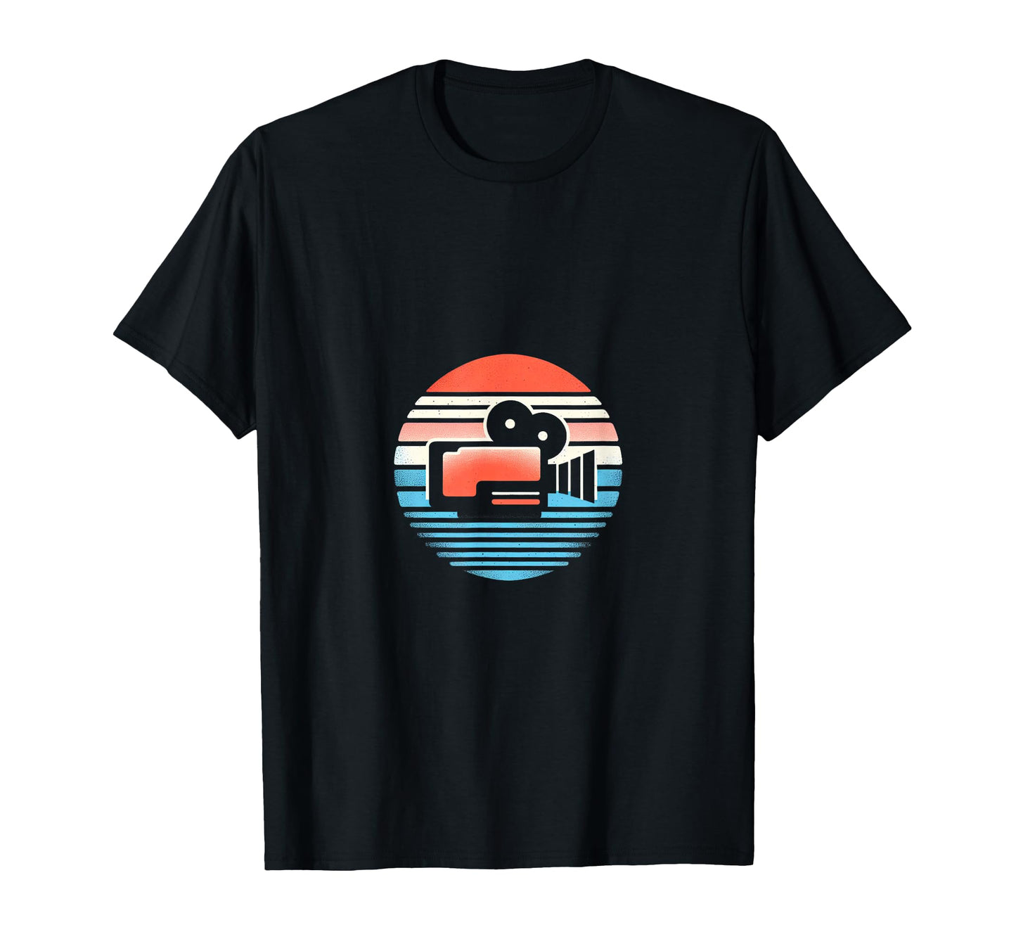 Camera Sunset T-Shirt - Fun Novelty Design Unisex - T-Shirt, Sweatshirt, Hoodie