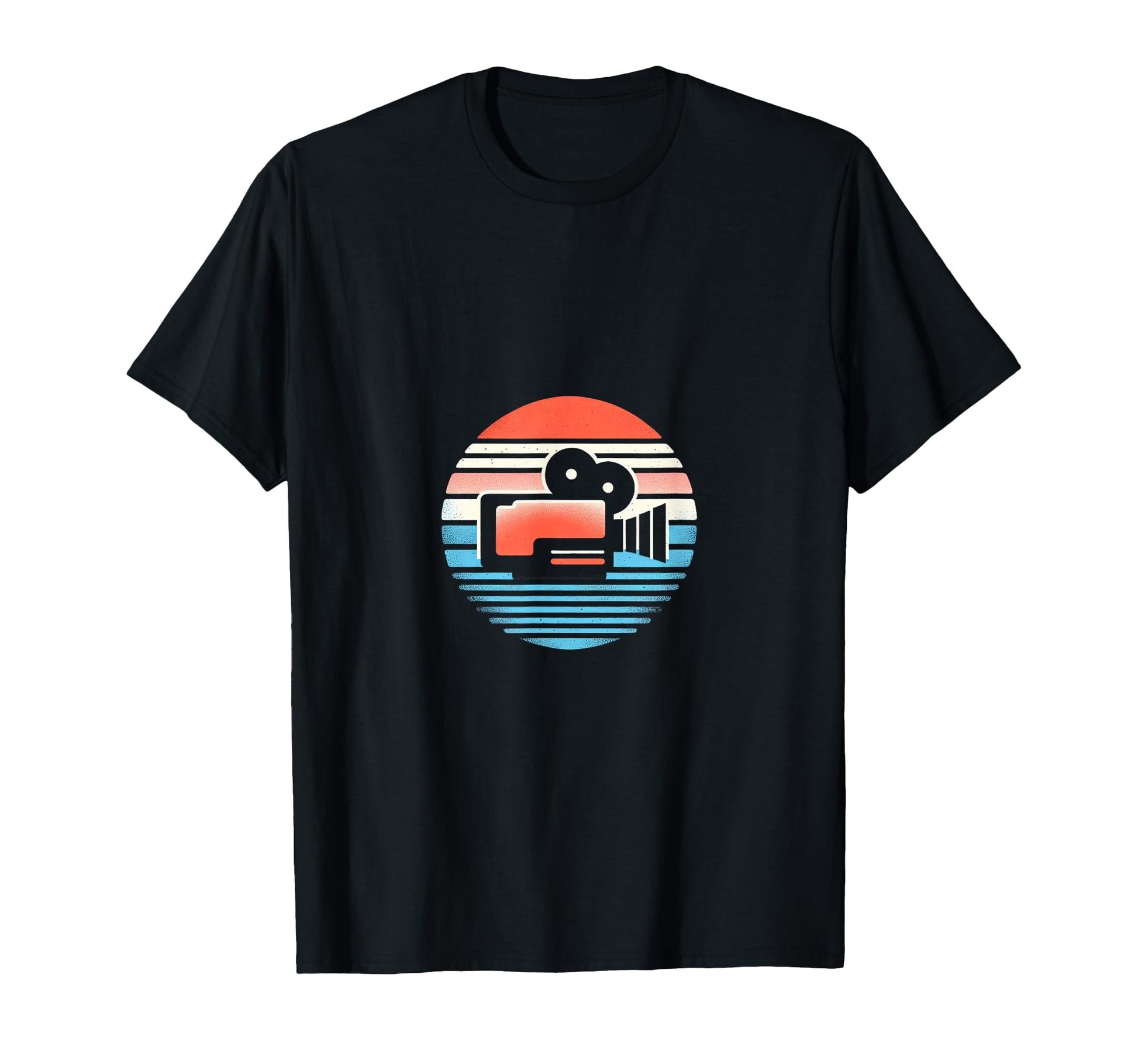 Camera Sunset T-Shirt - Fun Novelty Design Unisex - T-Shirt, Sweatshirt, Hoodie