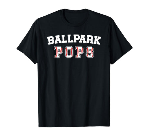 Ballpark Pops Baseball Pops Baseball T-Shirt - Minimalist Print for Adults - T-Shirt, Sweatshirt, Hoodie