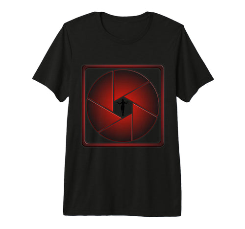 Photography Aperture Camera Lens T-Shirt - Fun Novelty Design for Adults - T-Shirt, Sweatshirt, Hoodie