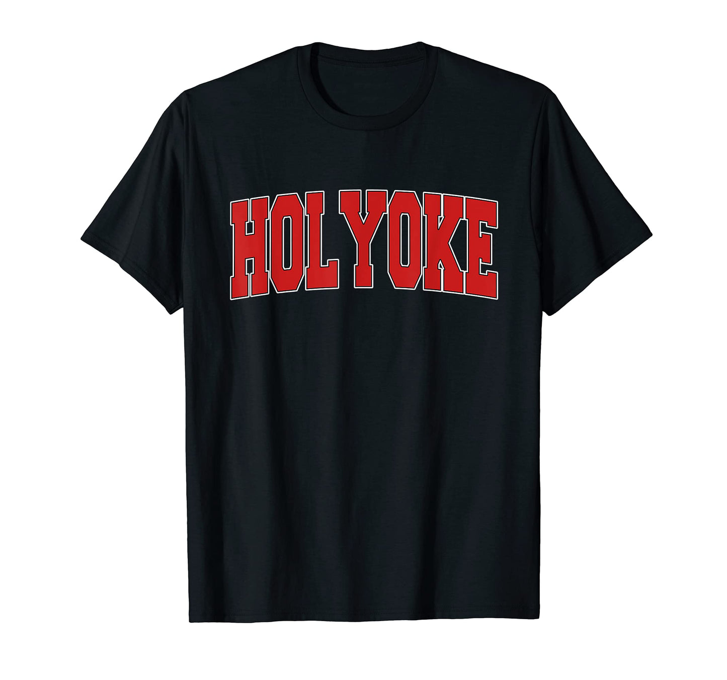 Holyoke Ma Massachusetts Varsity T-Shirt - Aesthetic Graphic for Adults - T-Shirt, Sweatshirt, Hoodie