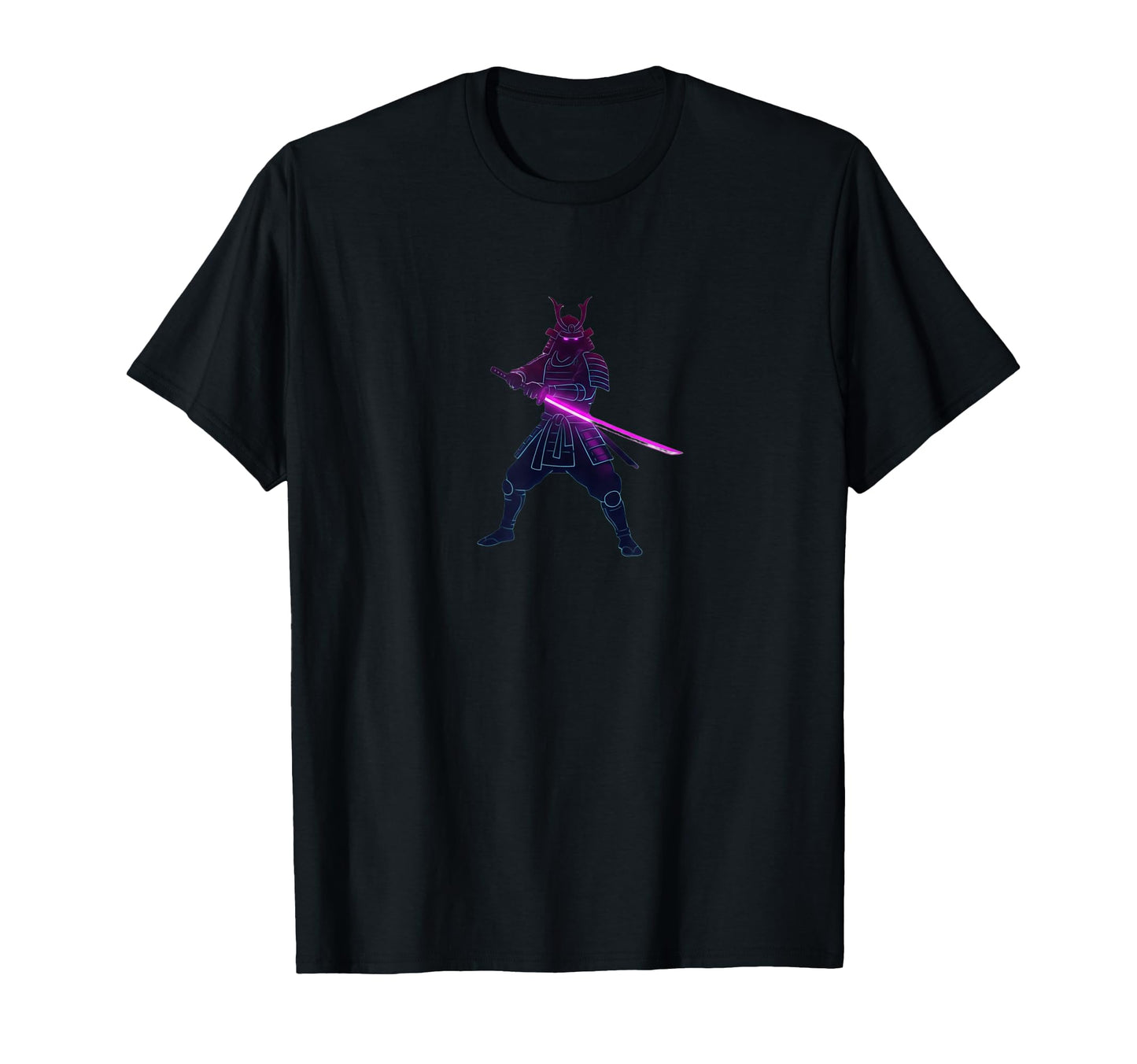 Synthwave Samurai Retrowave T-Shirt - Casual Everyday Wear Unisex - T-Shirt, Sweatshirt, Hoodie