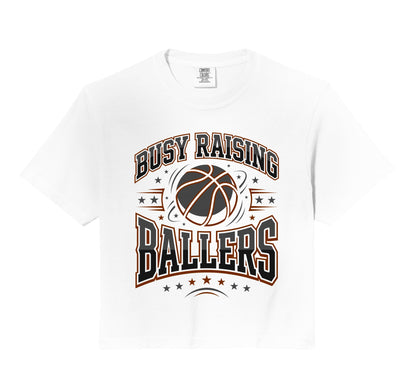 Busy Raising Ballers Basketball Dad Hoodie - Trendy Graphic Men Women - T-Shirt, Sweatshirt, Hoodie