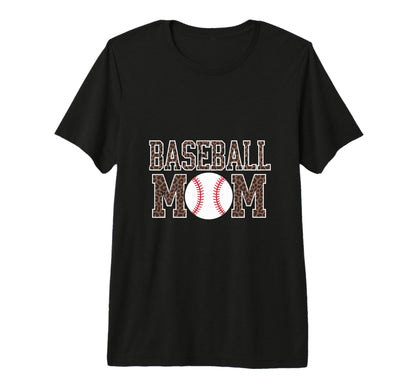 Mom Life Softball Baseball Mom T-Shirt - Minimalist Print Men Women - T-Shirt, Sweatshirt, Hoodie