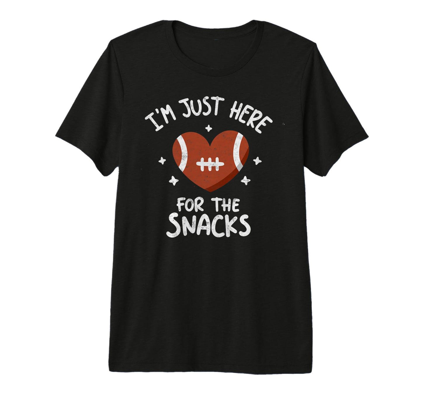 Im Just Here Snacks Funny Joke T-Shirt - Trendy Graphic for Adults - T-Shirt, Sweatshirt, Hoodie