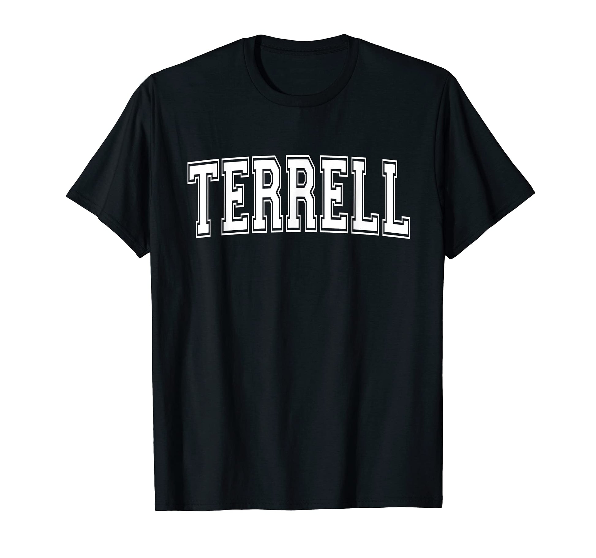 Terrell Tx Texas Usa Sports Varsity T-Shirt - Custom Art Print for Adults - T-Shirt, Sweatshirt, Hoodie