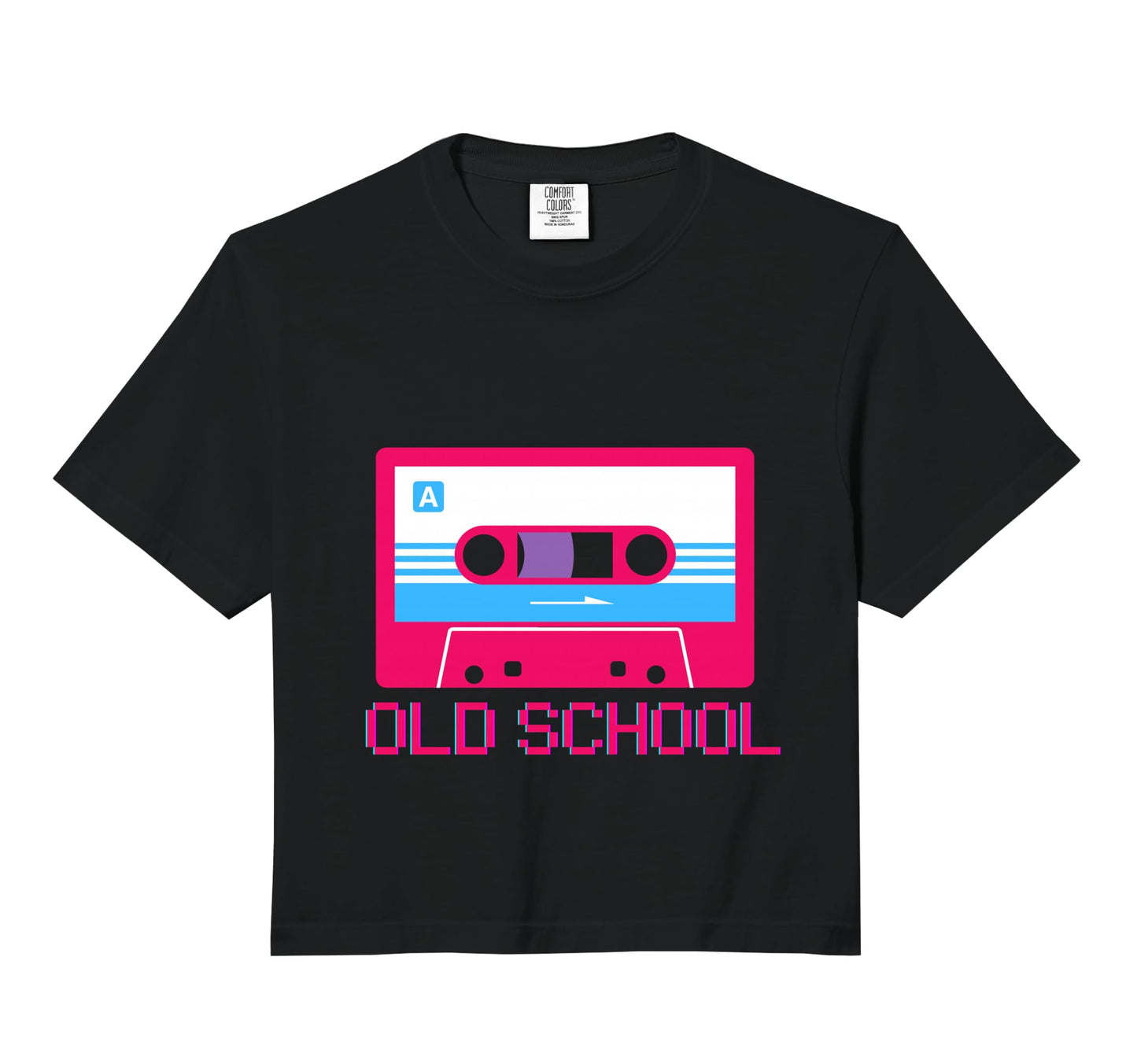 Old School 80S 90S Hip Hop Cassette Sweatshirt - Graphic Print Unisex - T-Shirt, Sweatshirt, Hoodie