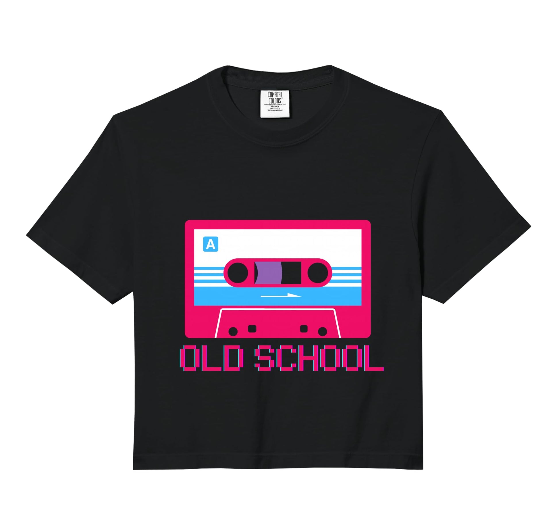 Old School 80S 90S Hip Hop Cassette Sweatshirt - Graphic Print Unisex - T-Shirt, Sweatshirt, Hoodie