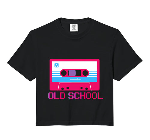 Old School 80S 90S Hip Hop Cassette Sweatshirt - Graphic Print Unisex - T-Shirt, Sweatshirt, Hoodie