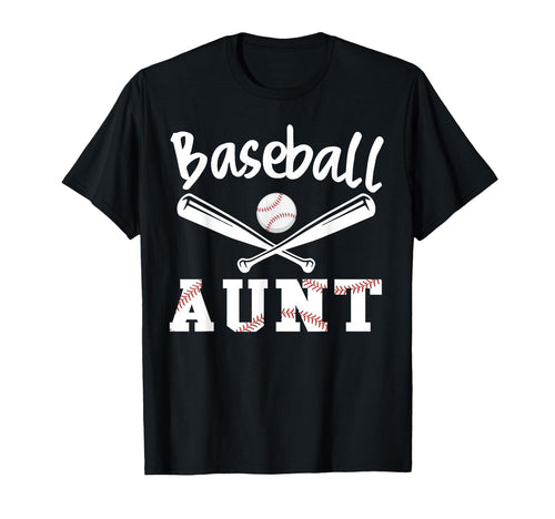 Funny Baseball Aunt Sports Baseball T-Shirt - Graphic Print for Adults - T-Shirt, Sweatshirt, Hoodie