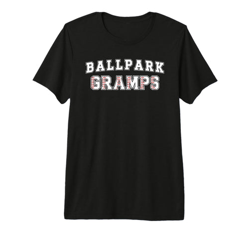 Mens Ballpark Gramps Baseball T-Shirt - Fun Novelty Design for Adults - T-Shirt, Sweatshirt, Hoodie