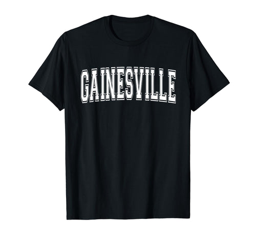 Gainesville Tx Texas Usa Sports Varsity T-Shirt - Trendy Graphic for Adults - T-Shirt, Sweatshirt, Hoodie