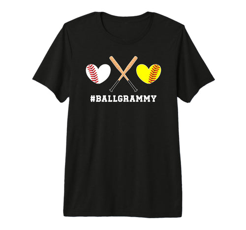Ball Grammy Softball Baseball Grammy T-Shirt - Minimalist Print Unisex - T-Shirt, Sweatshirt, Hoodie