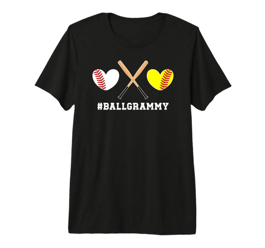 Ball Grammy Softball Baseball Grammy T-Shirt - Minimalist Print Unisex - T-Shirt, Sweatshirt, Hoodie