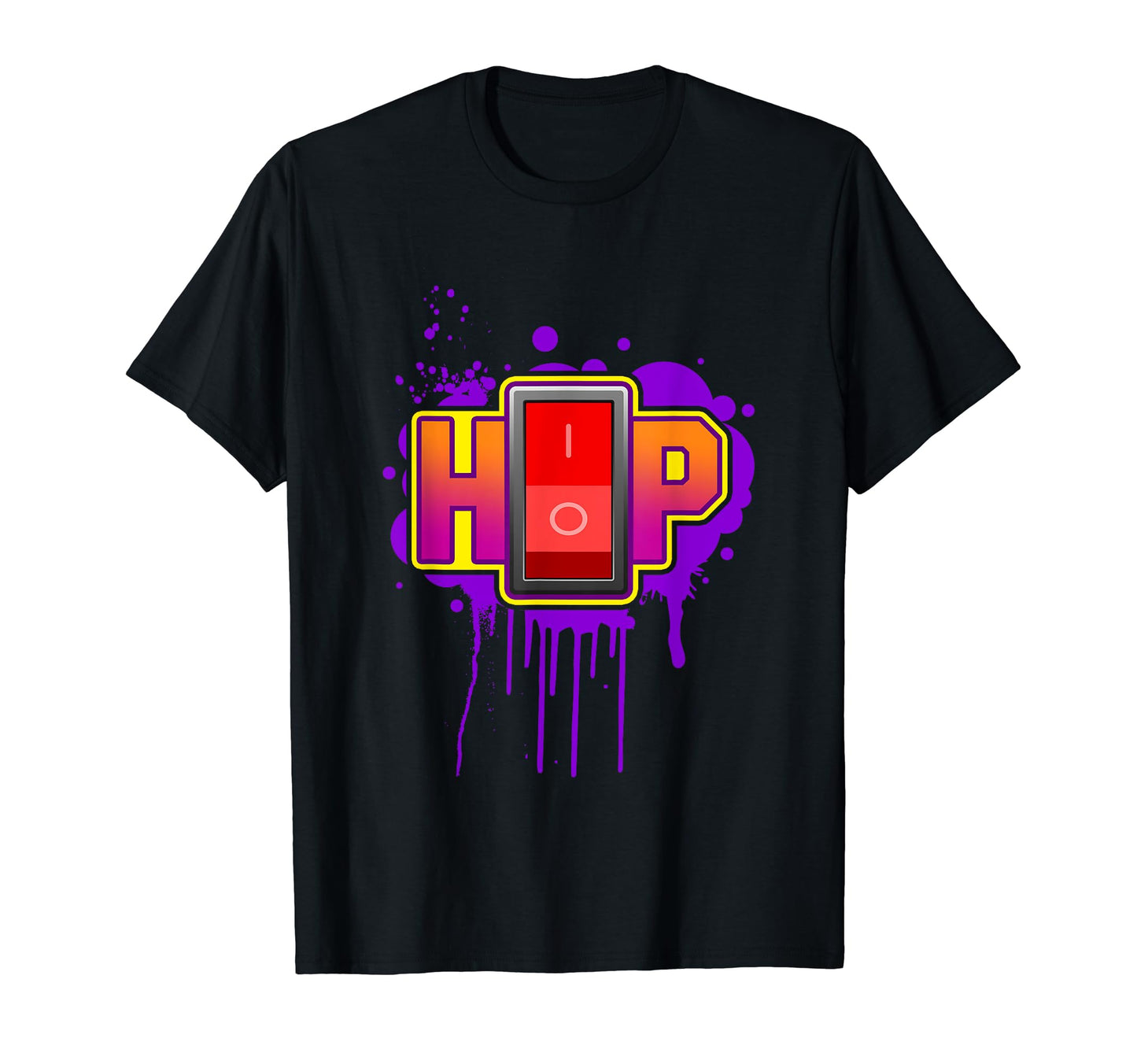 Old School Hiphop Music Breakdance B T-Shirt - Custom Art Print Unisex - T-Shirt, Sweatshirt, Hoodie