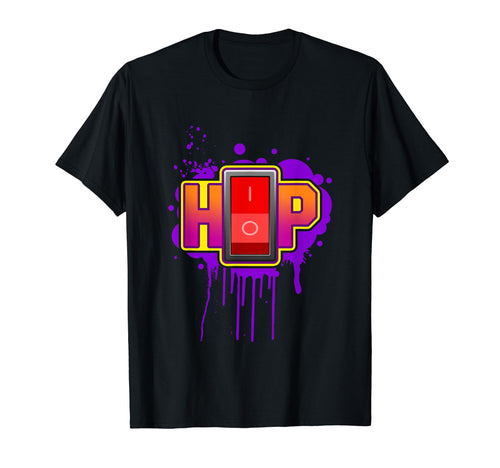 Old School Hiphop Music Breakdance B T-Shirt - Custom Art Print Unisex - T-Shirt, Sweatshirt, Hoodie