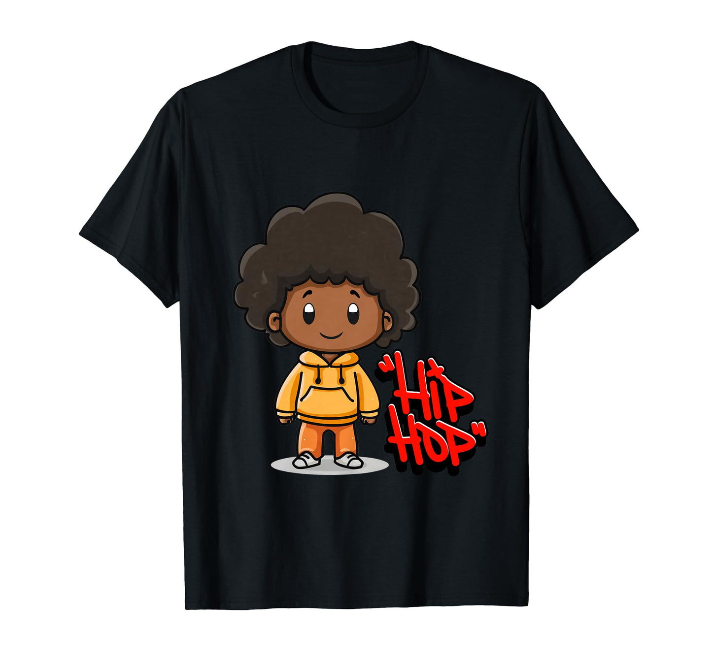 Hip Hop Raised Rap Music Old School T-Shirt - Custom Art Print for Adults - T-Shirt, Sweatshirt, Hoodie