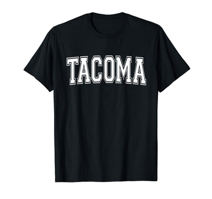 Tacoma Wa Washington Usa Sports T-Shirt - Custom Art Print for Adults - T-Shirt, Sweatshirt, Hoodie