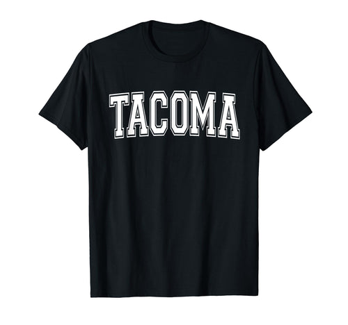 Tacoma Wa Washington Usa Sports T-Shirt - Custom Art Print for Adults - T-Shirt, Sweatshirt, Hoodie