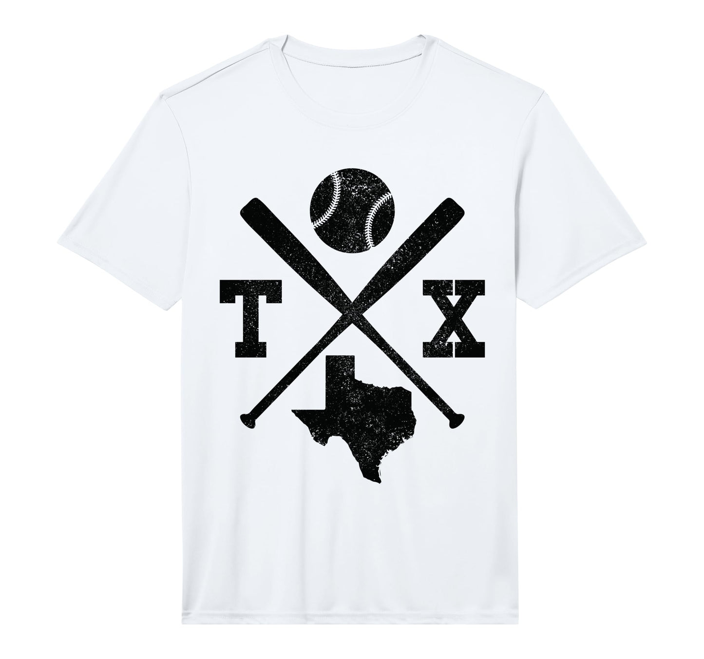 Mens Tx Usa State Baseball Player T-Shirt - Streetwear Style for Adults - T-Shirt, Sweatshirt, Hoodie