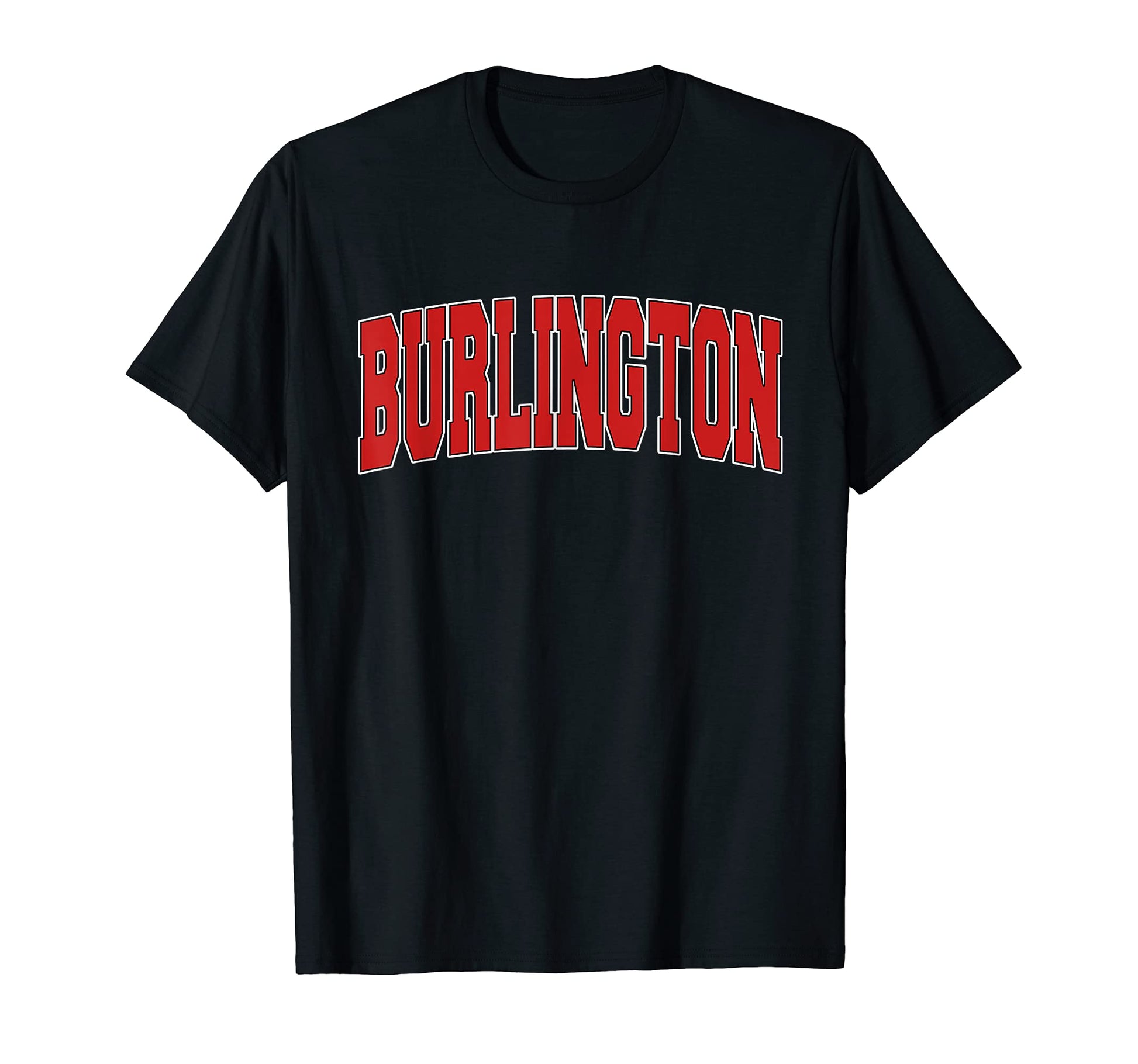 Burlington Co Colorado Varsity Usa T-Shirt - Fun Novelty Design for Adults - T-Shirt, Sweatshirt, Hoodie