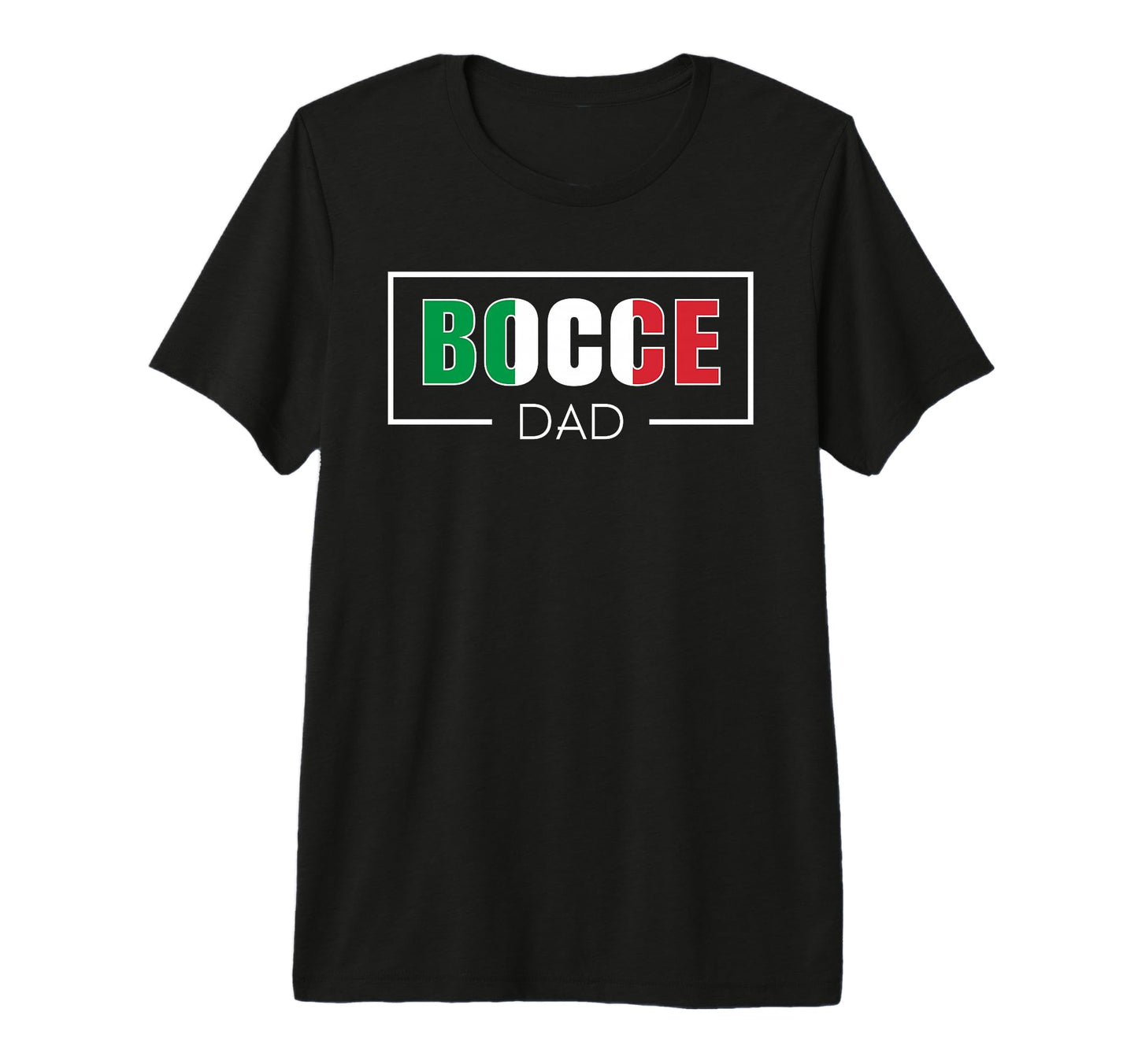 Mens Bocci Italy Flag Italian Bocce T-Shirt - Custom Art Print for Adults - T-Shirt, Sweatshirt, Hoodie