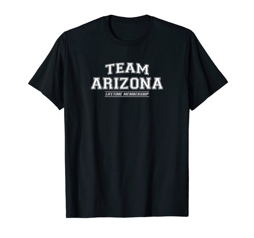 Team Arizona Usa State Az Varsity T-Shirt - Minimalist Print Men Women - T-Shirt, Sweatshirt, Hoodie
