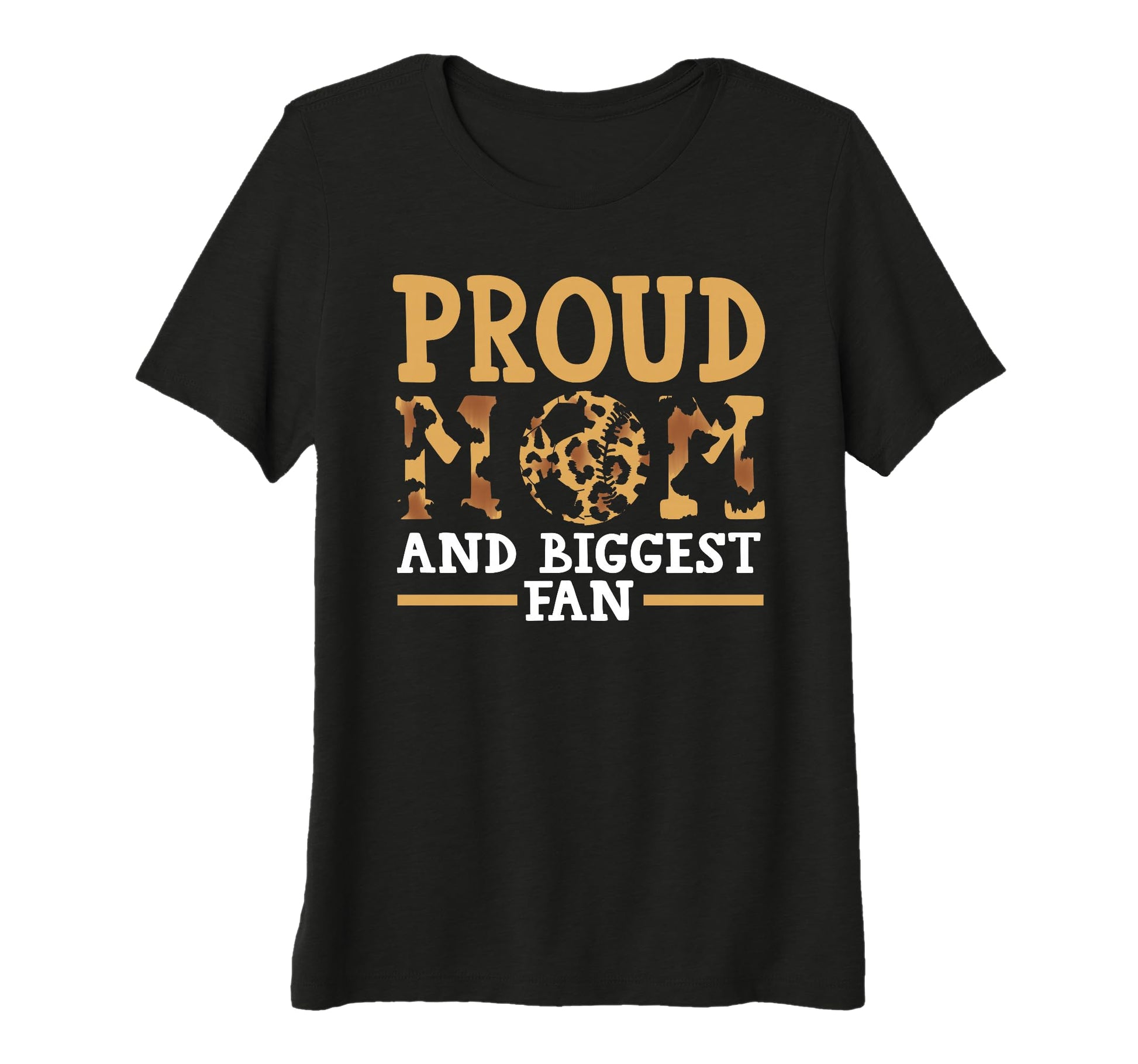 Womens Proud Mom And Biggest Fan T-Shirt - Casual Everyday Wear Men Women - T-Shirt, Sweatshirt, Hoodie