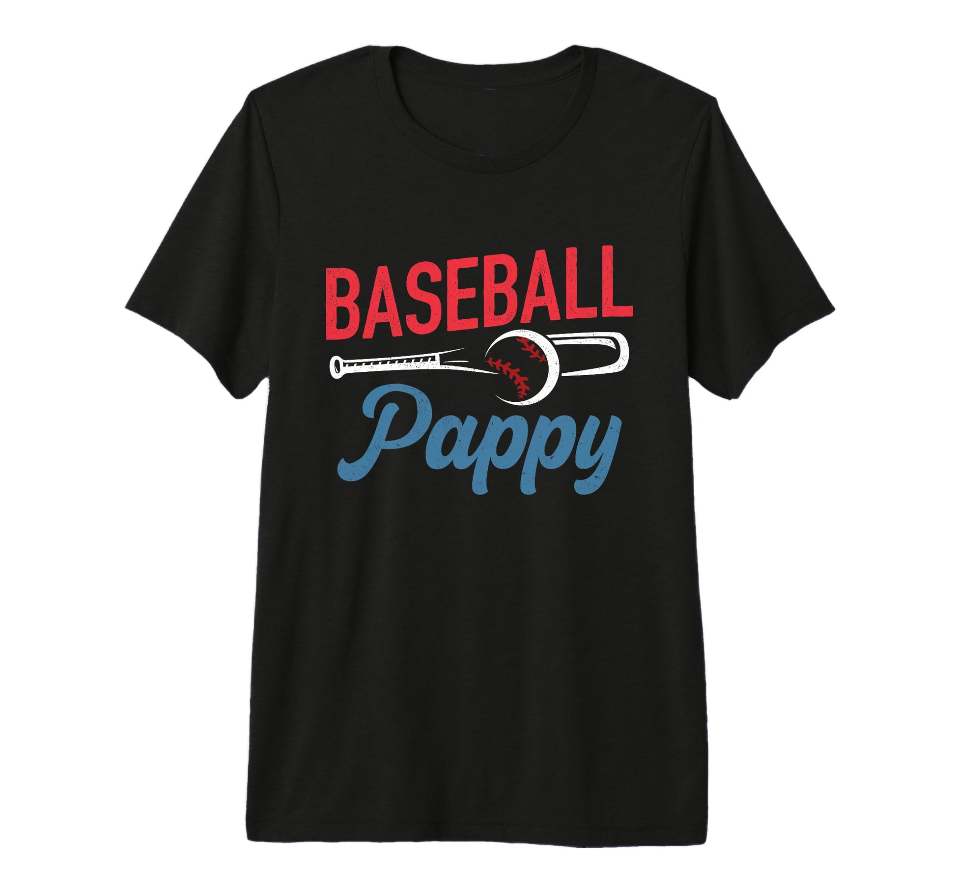 Mens Baseball Pappy Life Happy T-Shirt - Casual Everyday Wear Men Women - T-Shirt, Sweatshirt, Hoodie