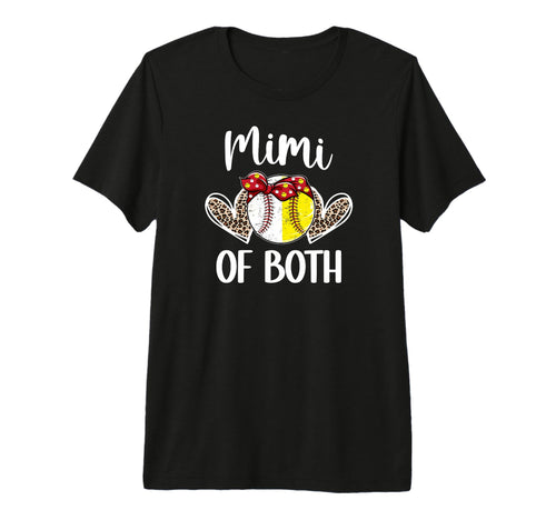 Mimi Both Baseball Softball Mimi T-Shirt - Novelty Apparel Men Women - T-Shirt, Sweatshirt, Hoodie