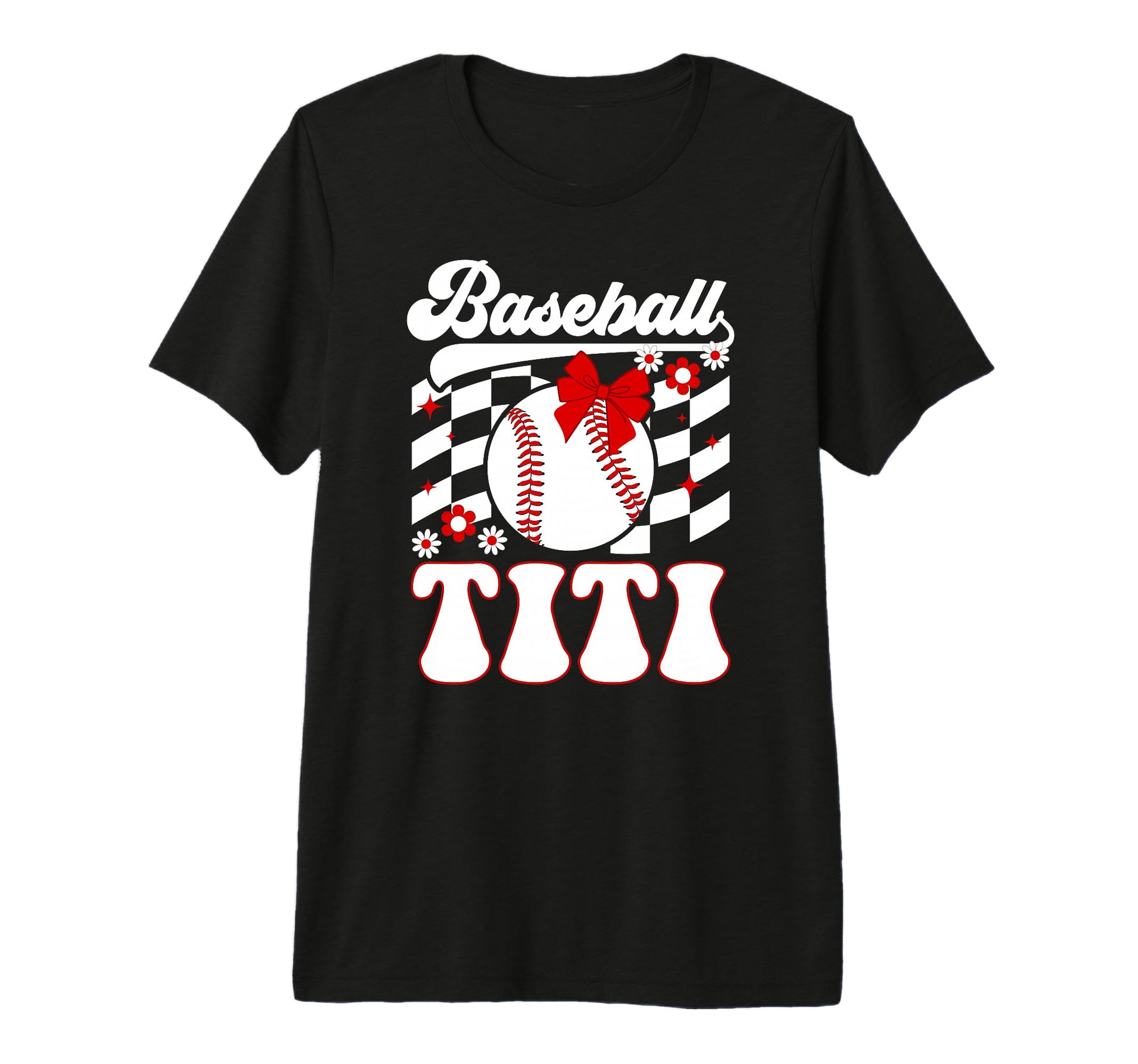 Baseball Titi Groovy Titi Baseball T-Shirt - Minimalist Print for Adults - T-Shirt, Sweatshirt, Hoodie
