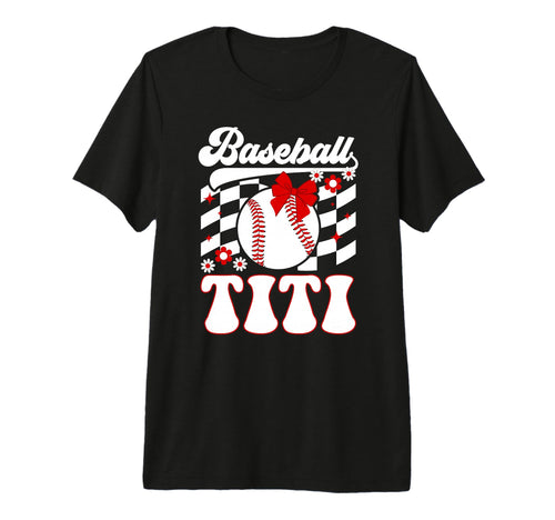 Baseball Titi Groovy Titi Baseball T-Shirt - Minimalist Print for Adults - T-Shirt, Sweatshirt, Hoodie