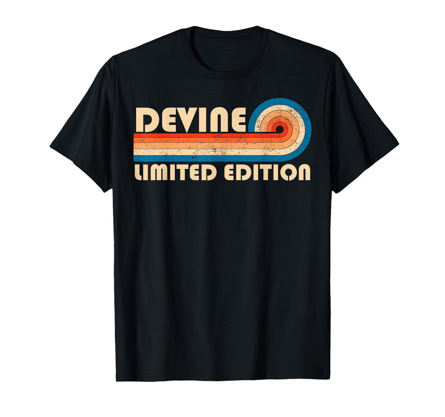 Devine 70S 80S Sunset Stripe T-Shirt - Unique Graphic Unisex - T-Shirt, Sweatshirt, Hoodie