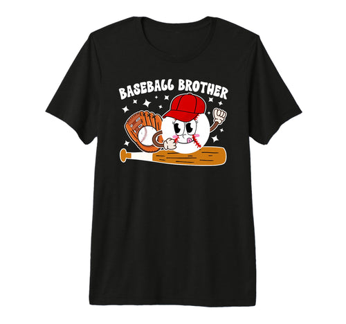 Baseball Brother Baseball Players T-Shirt - Minimalist Print for Adults - T-Shirt, Sweatshirt, Hoodie