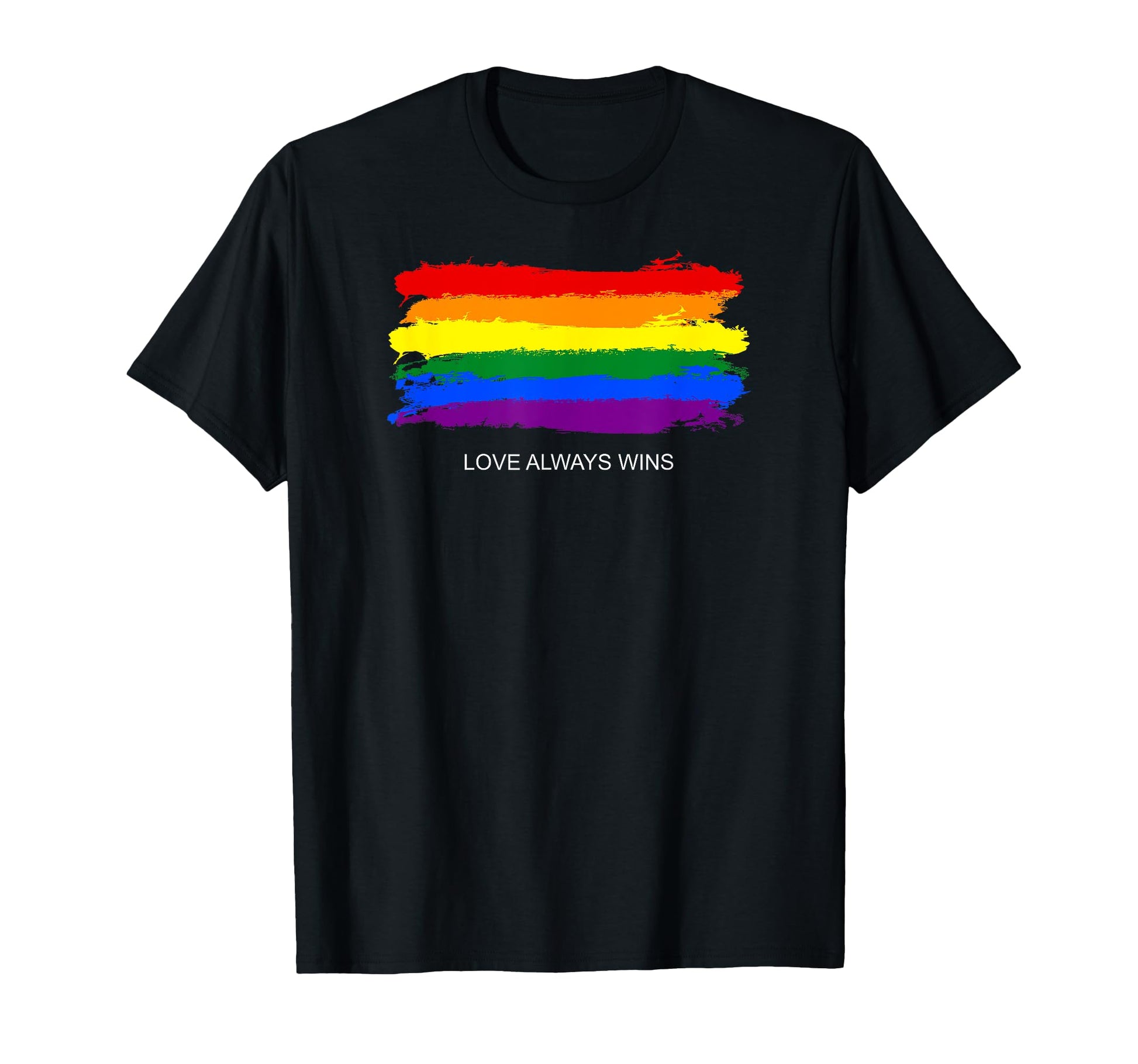 Gay Pride Rainbow Equality Love Wins T-Shirt - Trendy Graphic Men Women - T-Shirt, Sweatshirt, Hoodie