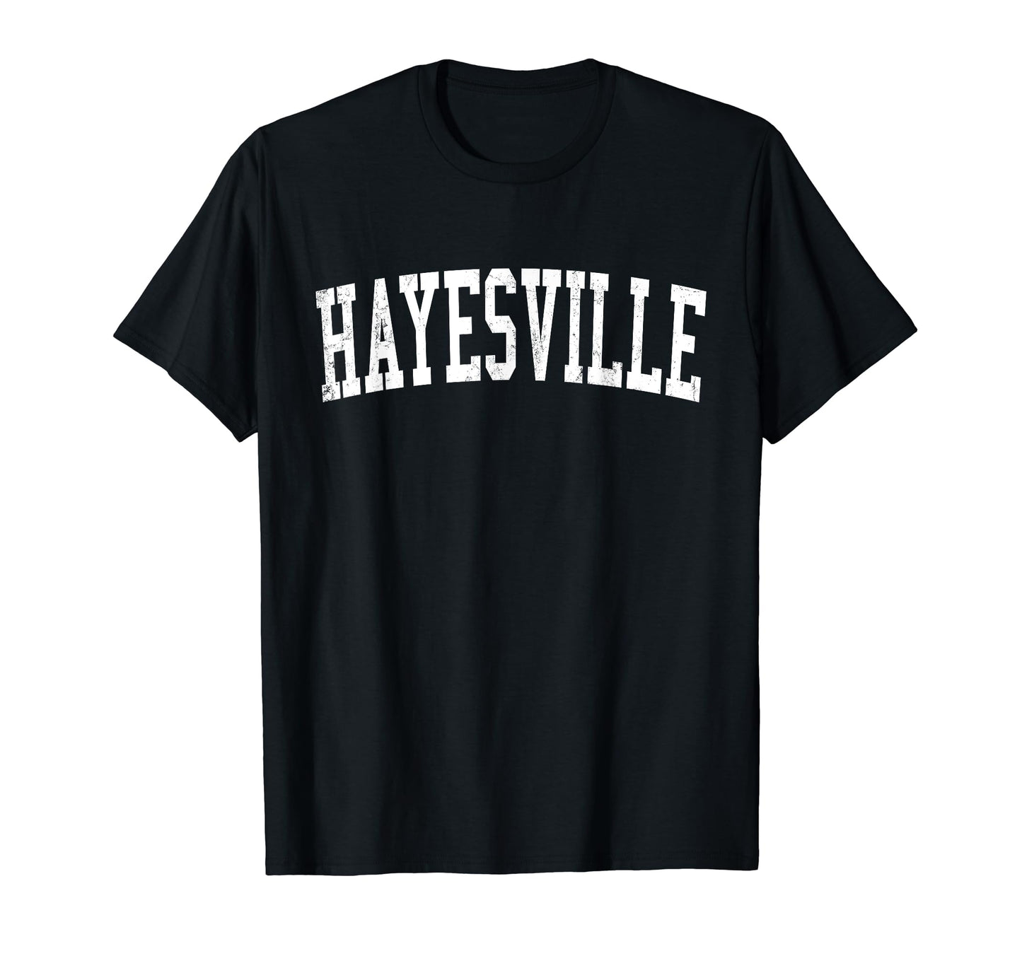 Hayesville Or Distressed White T-Shirt - Aesthetic Graphic Men Women - T-Shirt, Sweatshirt, Hoodie
